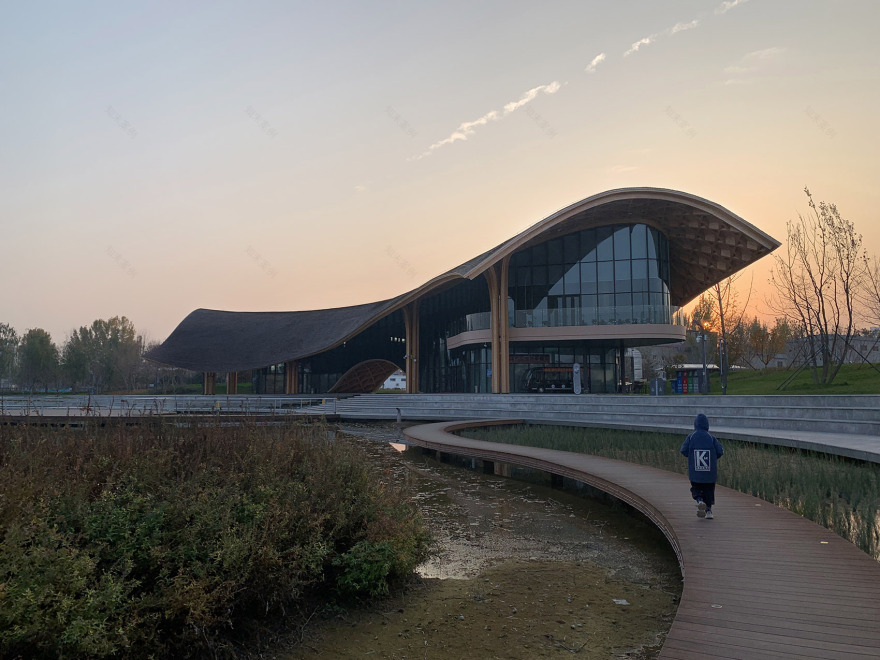 定州丝路友谊园滨水餐厅丨中国河北丨清华大学建筑设计研究院素朴工作室,广州博厦建筑设计研究院有限公司-90