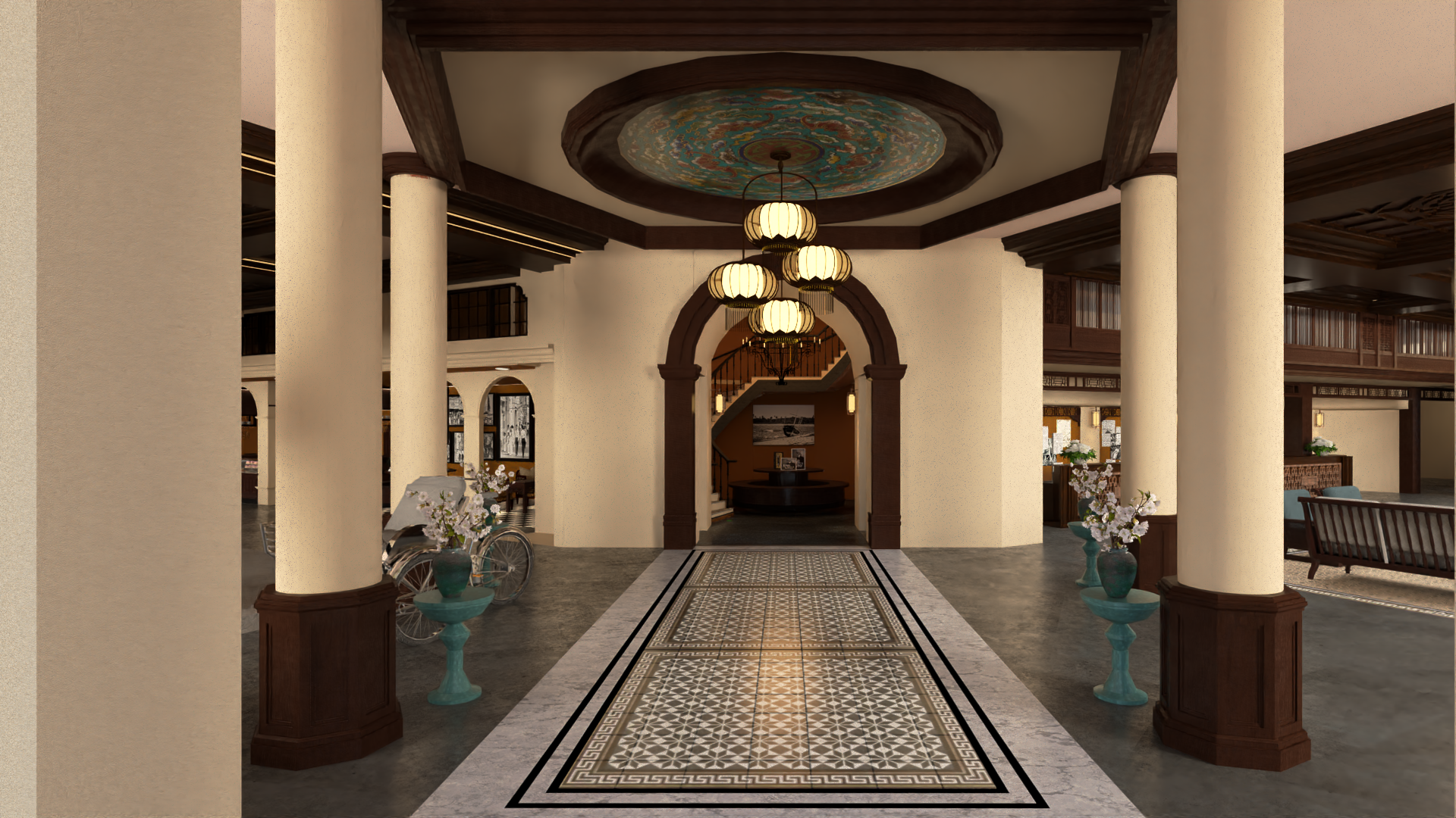 ĐỒ ÁN NỘI THẤT - THIẾT KẾ KHÁCH SẠN - MAJESTIC HOTEL-8