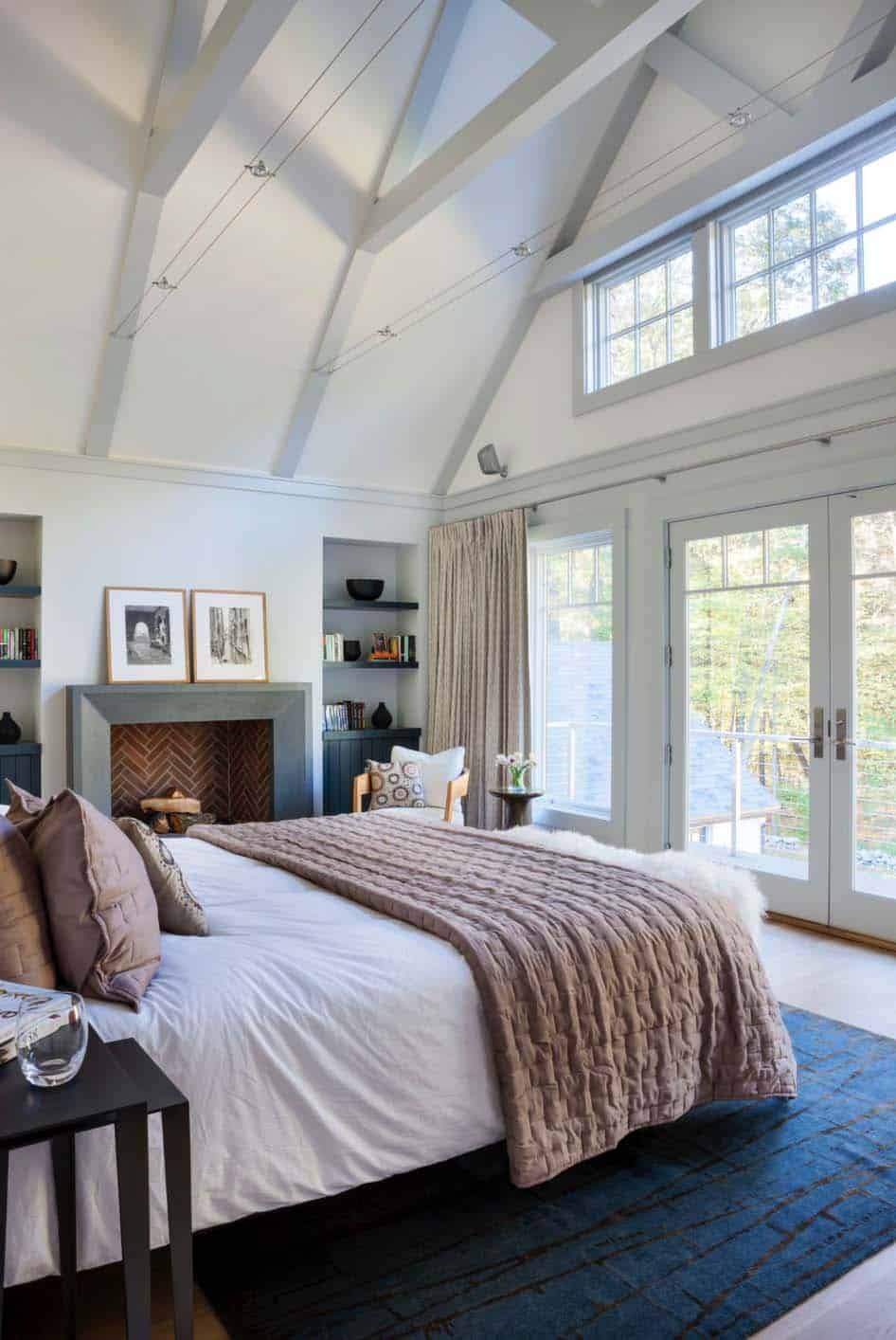 Classic New England shingle-style home boasts a striking transformation-9