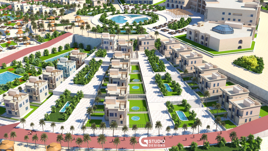 旅游村 / 游客村丨埃及丨PSG Studio Designs-14