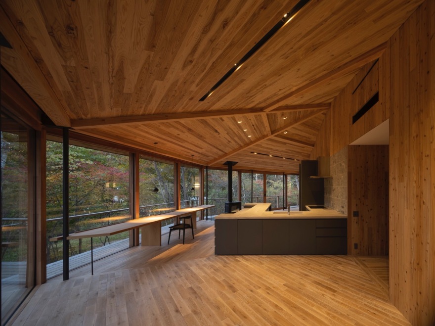 轻井泽山居丨日本长野丨Naoi Architecture-46