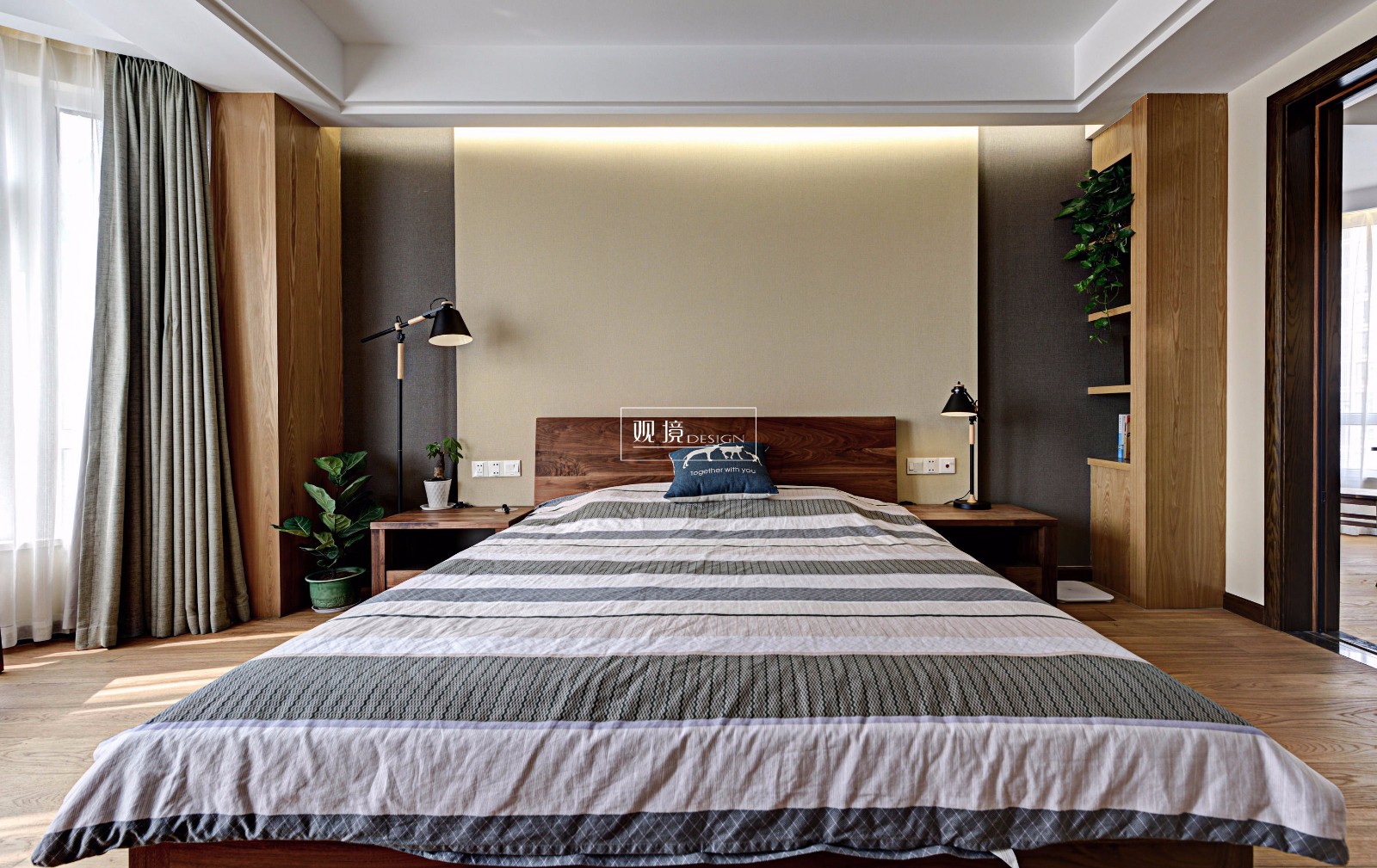 253㎡轻北欧 观境设计-24