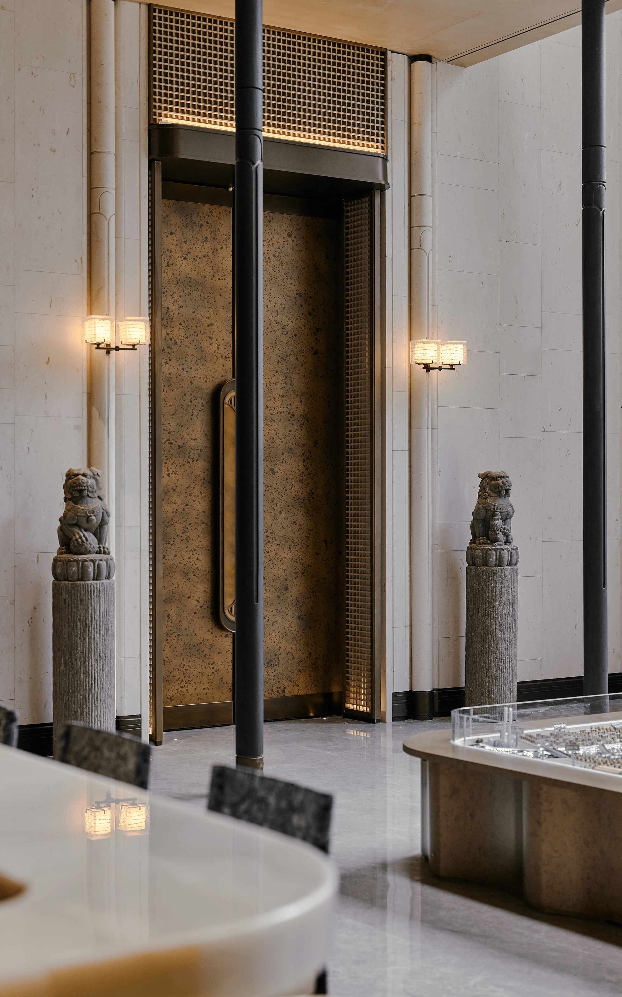 越秀运河樾丨中国杭州丨集艾设计（褚震团队负责空间设计,汪丽团队负责软装设计）-14