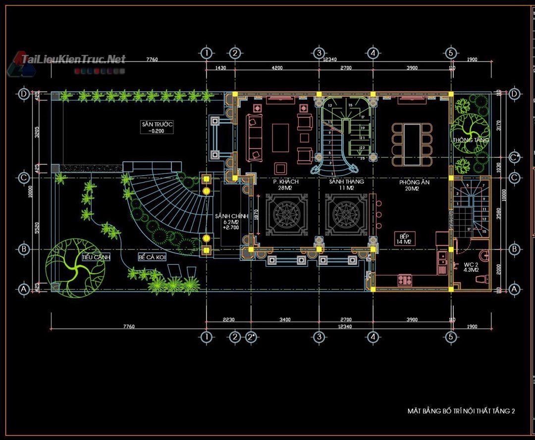 别墅古堡3层新古典设计方案（10·22m）-41