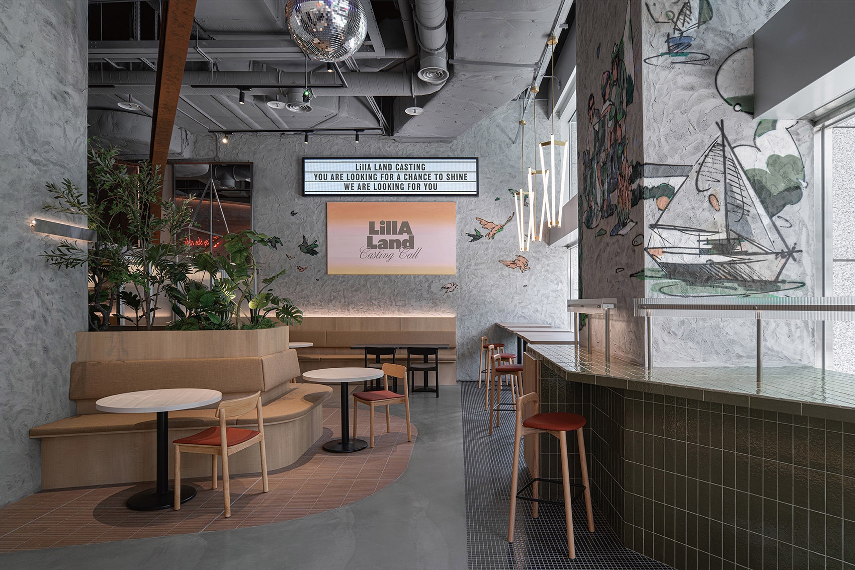 台湾LILLA餐厅  《多重时域》丨中国台北丨艾区博室内设计-19