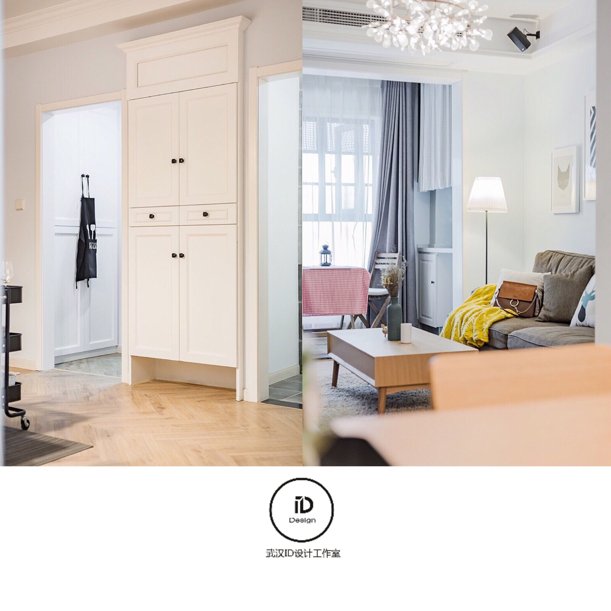 91㎡北欧日式婚房，融合风格打造收纳空间-15