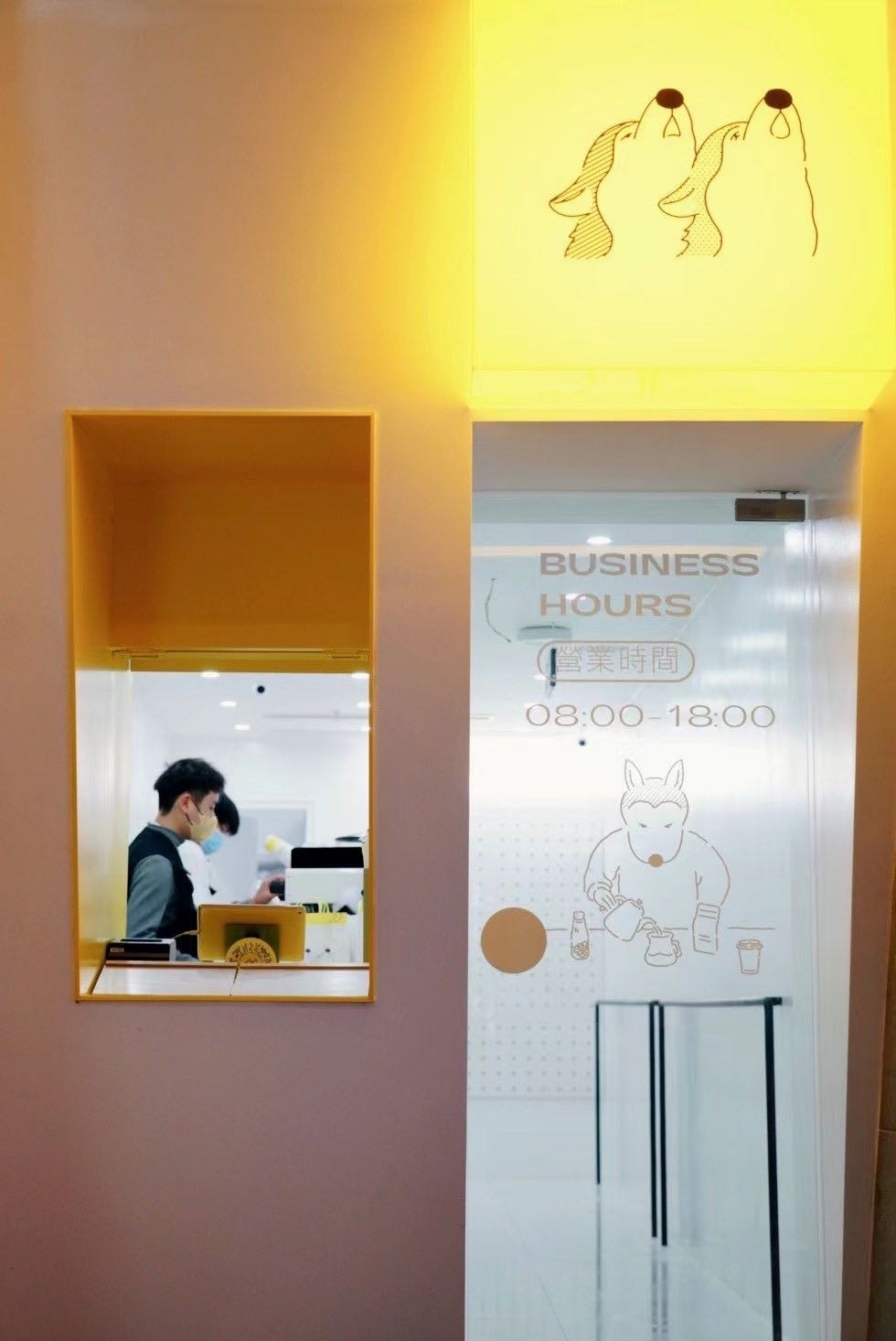 N37 商场二狗咖啡店丨中国重庆丨重庆派派全案设计公司-43