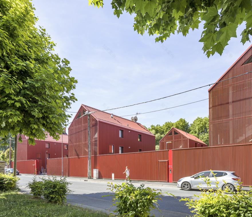 法国 Châlons-en-Champagne 市集体住宅"Les Aulnes"-15