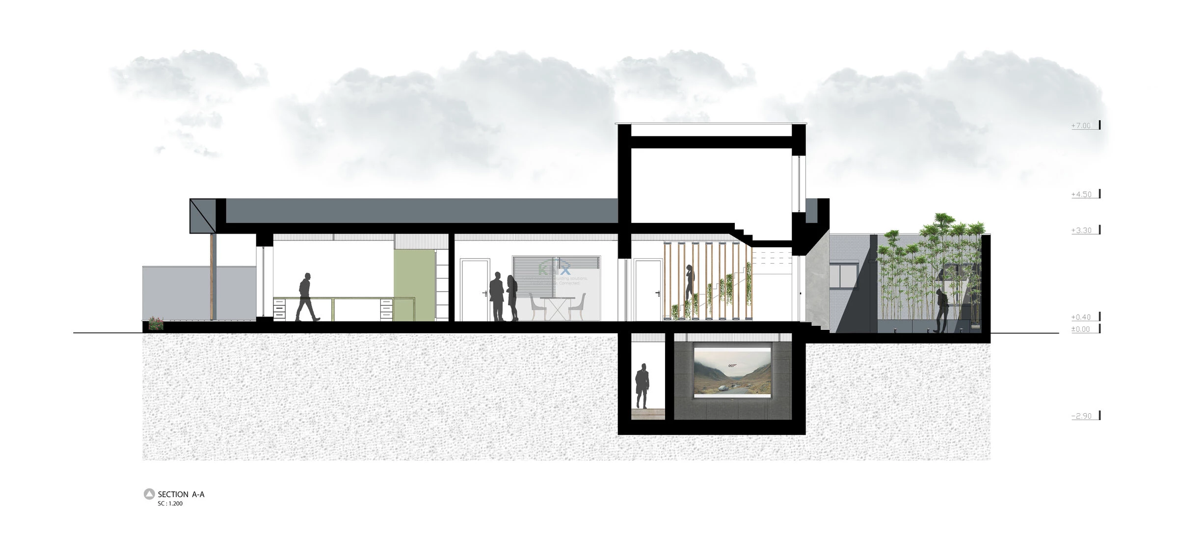 废弃建筑变身高效办公空间-33