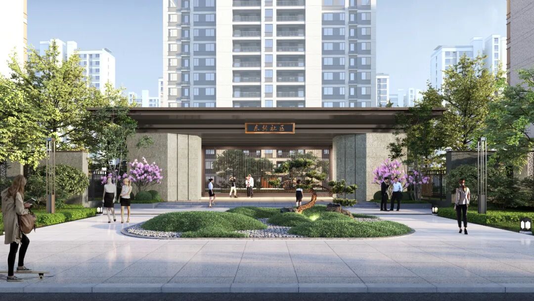 民用院•项目|礼序重塑品质人居，匠心构筑生活范本——东张社区棚户区改造项目-211