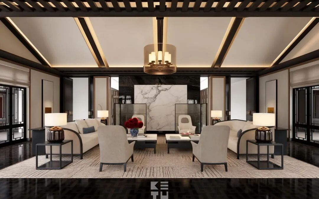 东方新韵—绍兴3000平院落大宅公区方案——科图设计×科图好宅-16