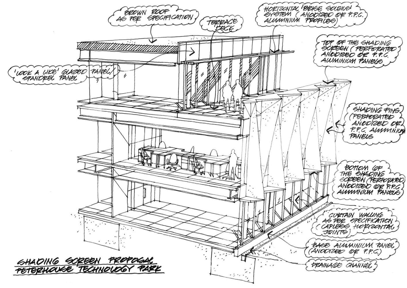 科技巨头 ARM 新总部,硅晶体结构灵感设计-51