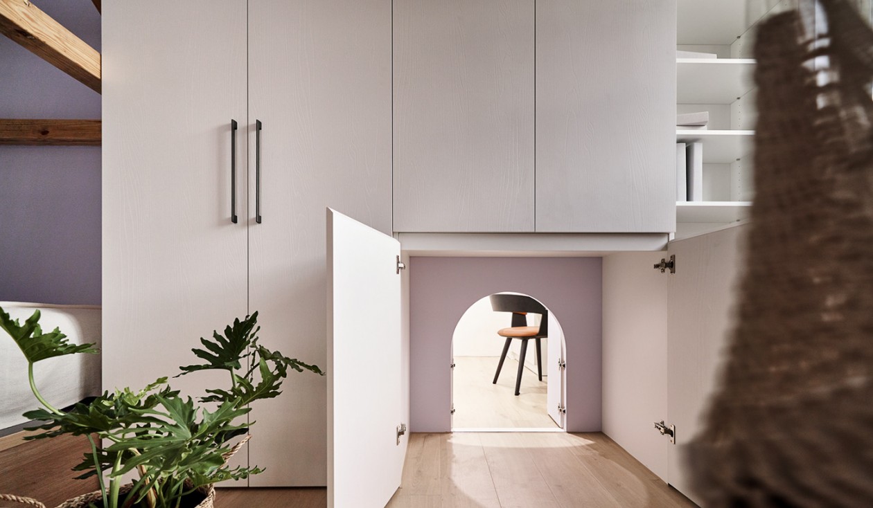 充沛日光现代楼中楼翻新-16