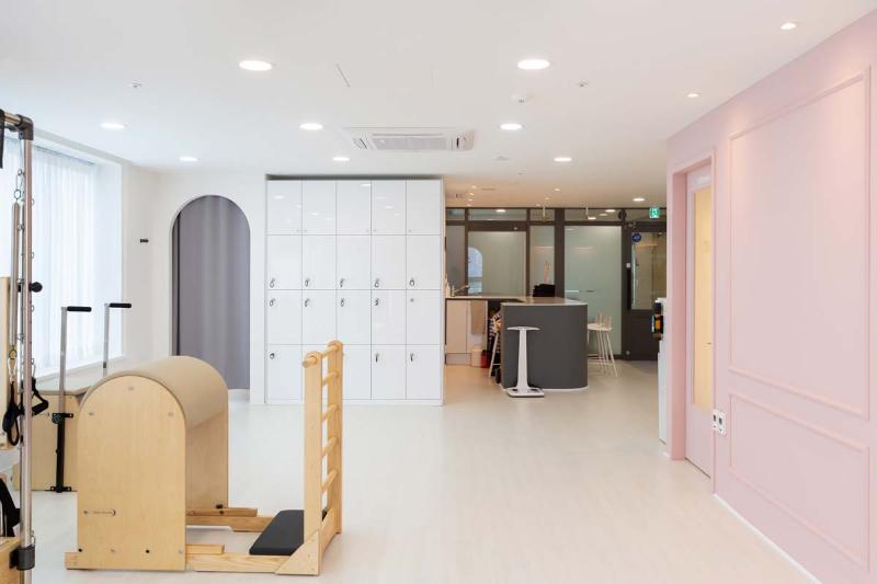 简约清新 40 坪瑜伽教室设计-17