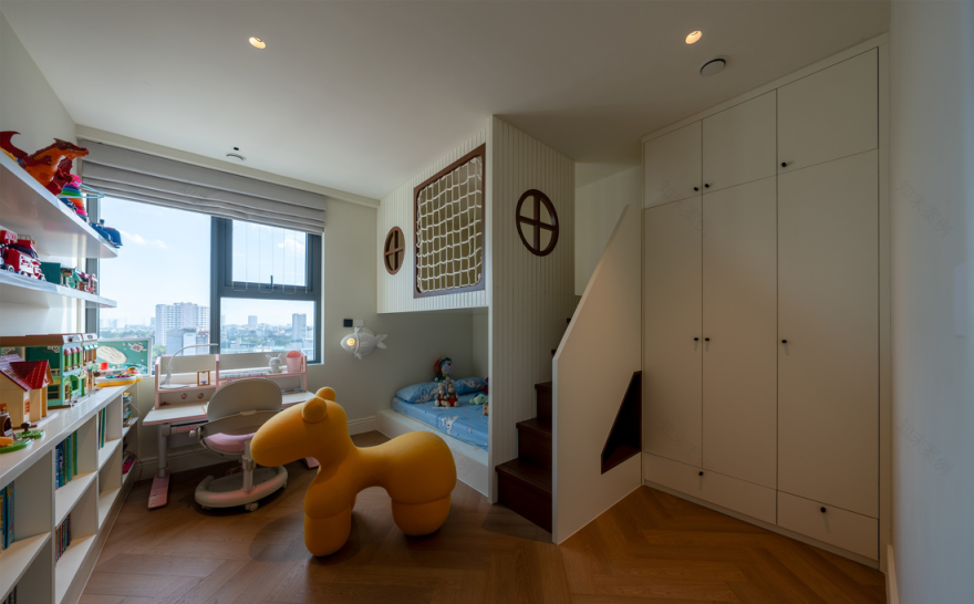 轻中古风刚需房设计-48