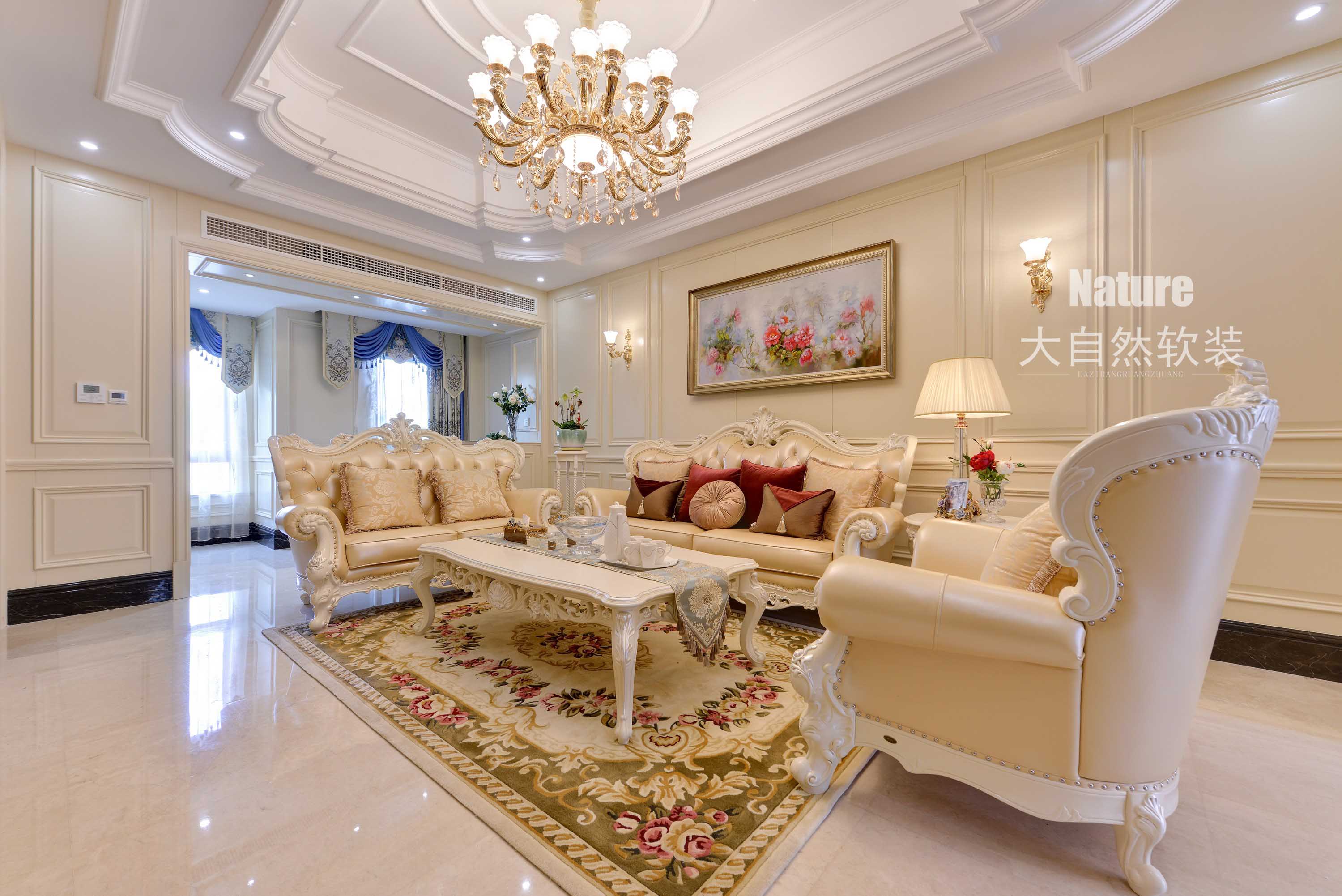 阳光威尼斯简欧风，色彩与空间的完美融合-5