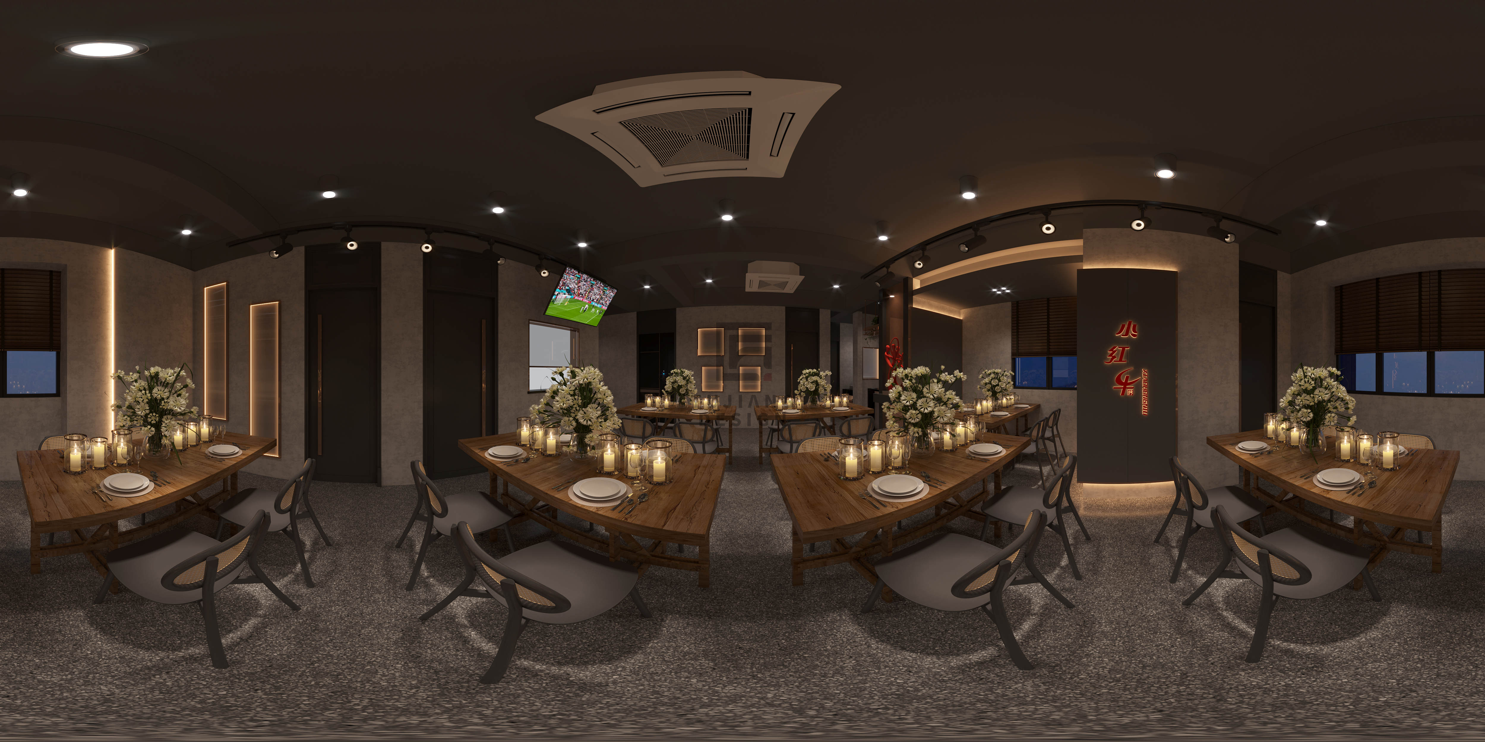 不一样的餐厅设计，太有格调了!-1