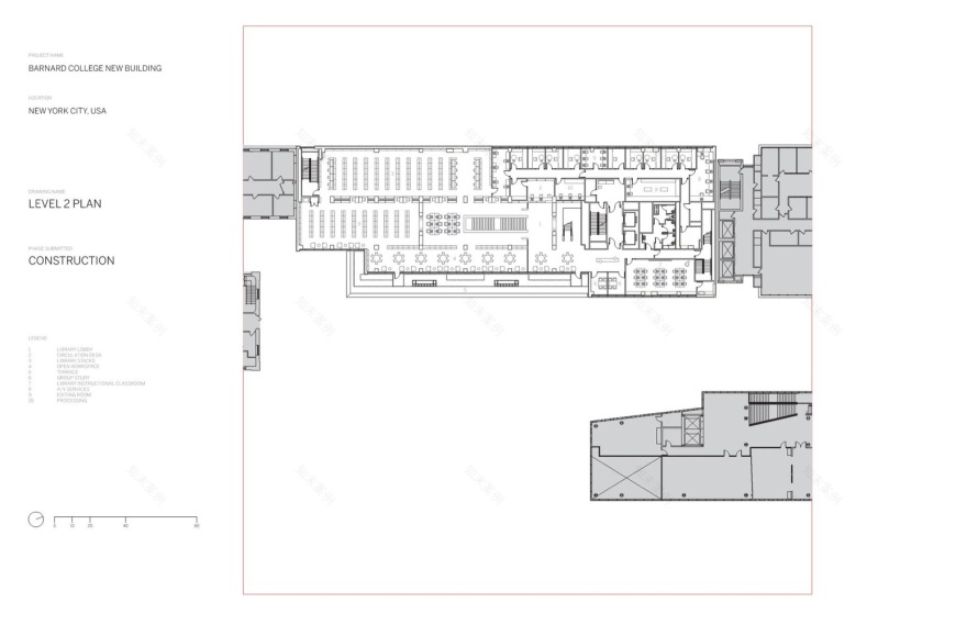 巴纳德学院,米尔斯坦中心 SOM-64