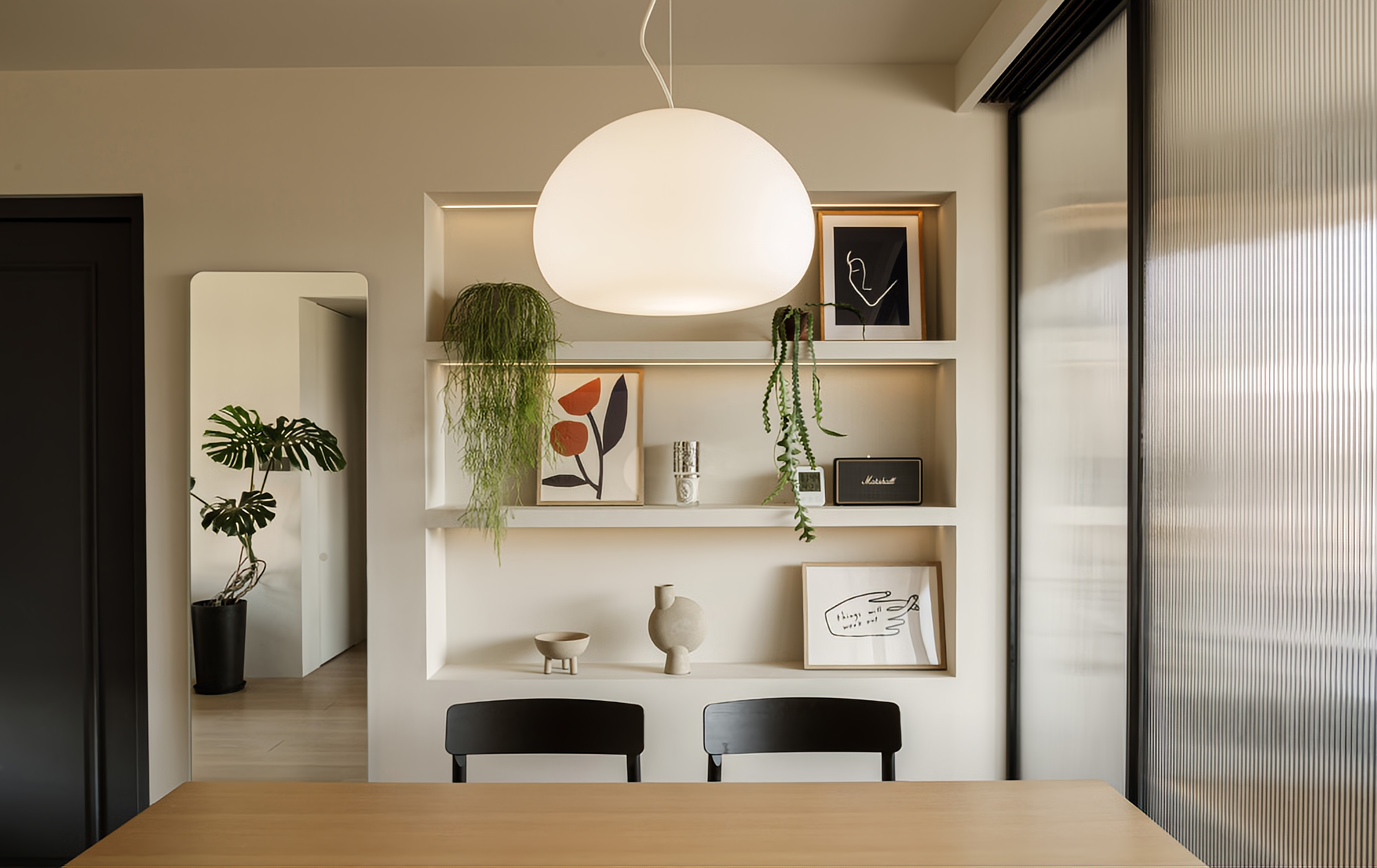 奶茶色的家丨中国北京丨NOTHING DESIGN-3