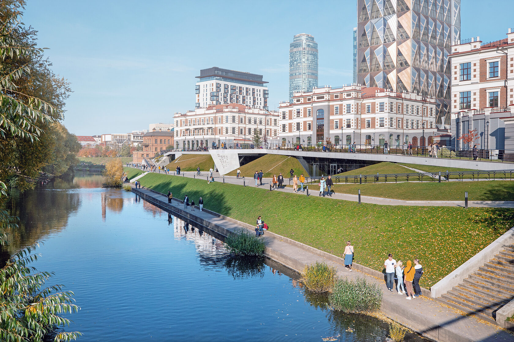 Благоустройство набережной реки Исети вдоль ул. Горького | Проект Archinform-26