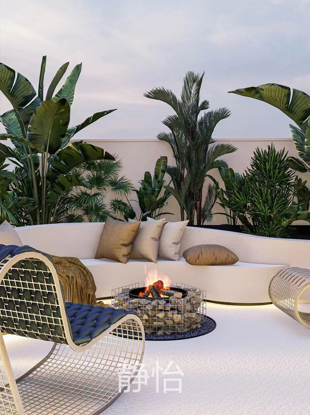 室外露台花园——生活需要一些热爱和行动-2