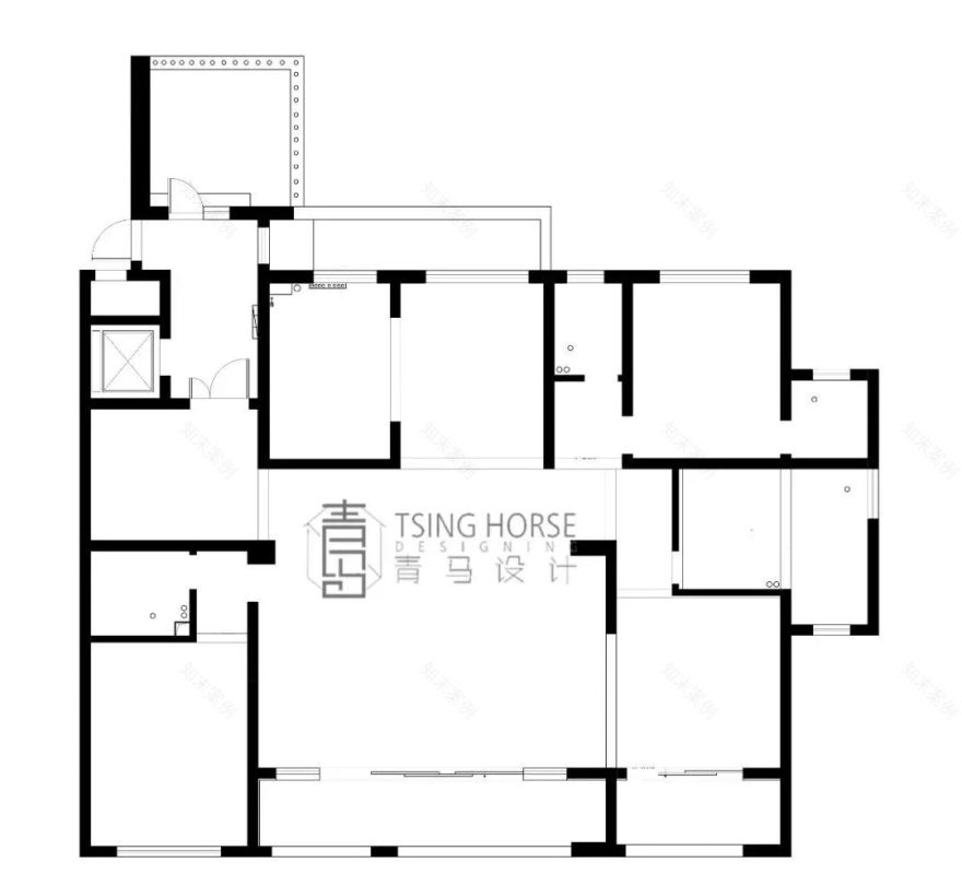 湾流新中式雅居,200㎡空间清雅艺术焕新生-39