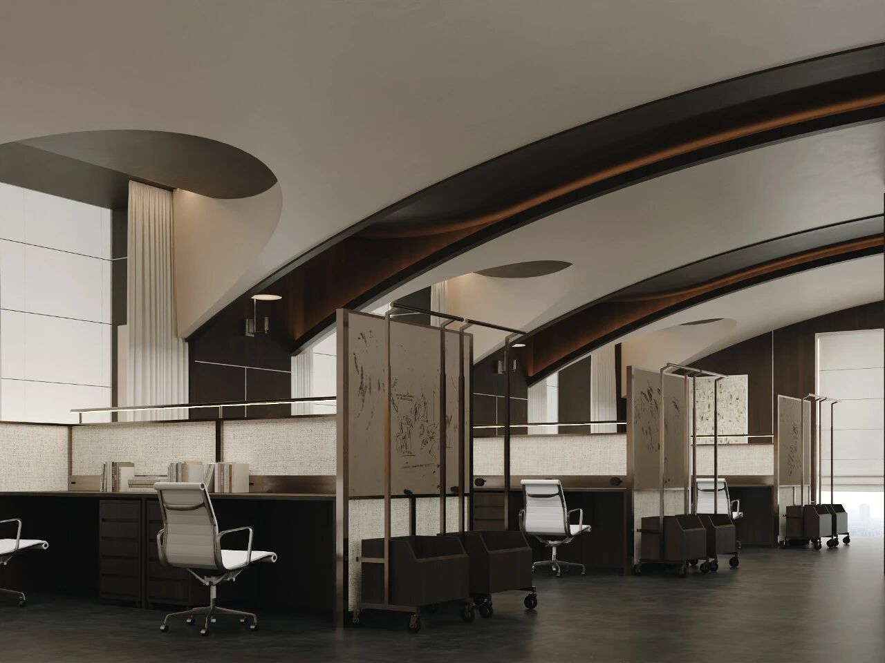 深圳 ILNYA 服装办公室丨中国深圳丨潜木设计-36