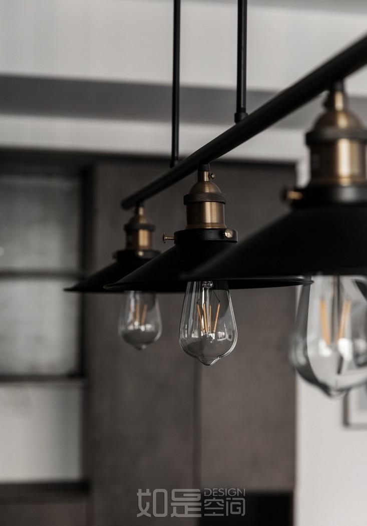 成都如是空间设计田青 | 水泥工业风平层住宅,回归本真美-19