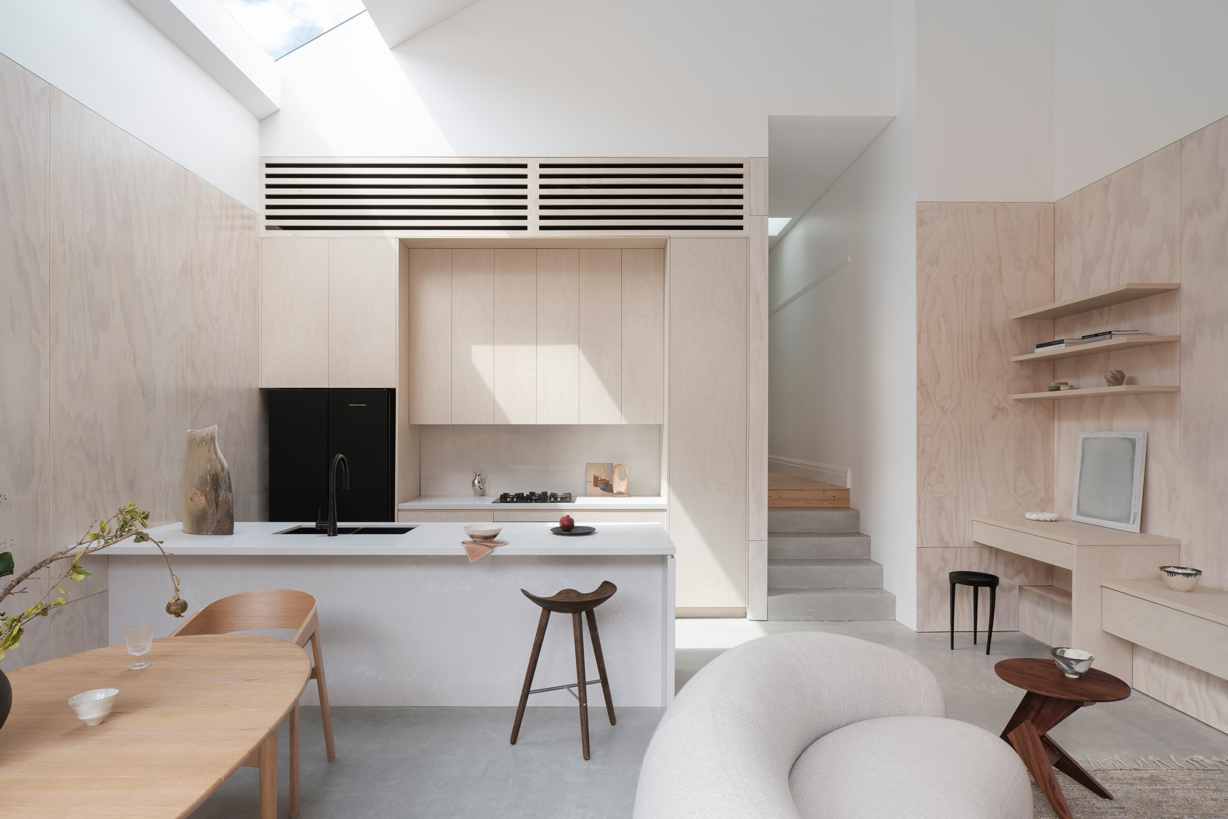 光线充足的家庭住宅丨澳大利亚悉尼丨Carla Middleton Architecture-1