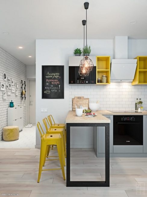 34平米公寓时尚装修项目-8