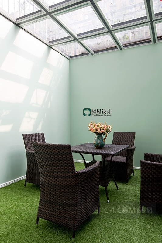 树屋设计——银城千花溪复式小屋的别墅范-17