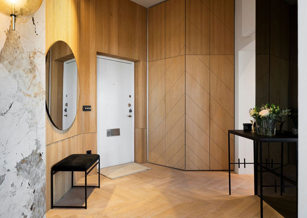 斯德哥尔摩独特公寓 | 黑白装饰的视觉冲击-30