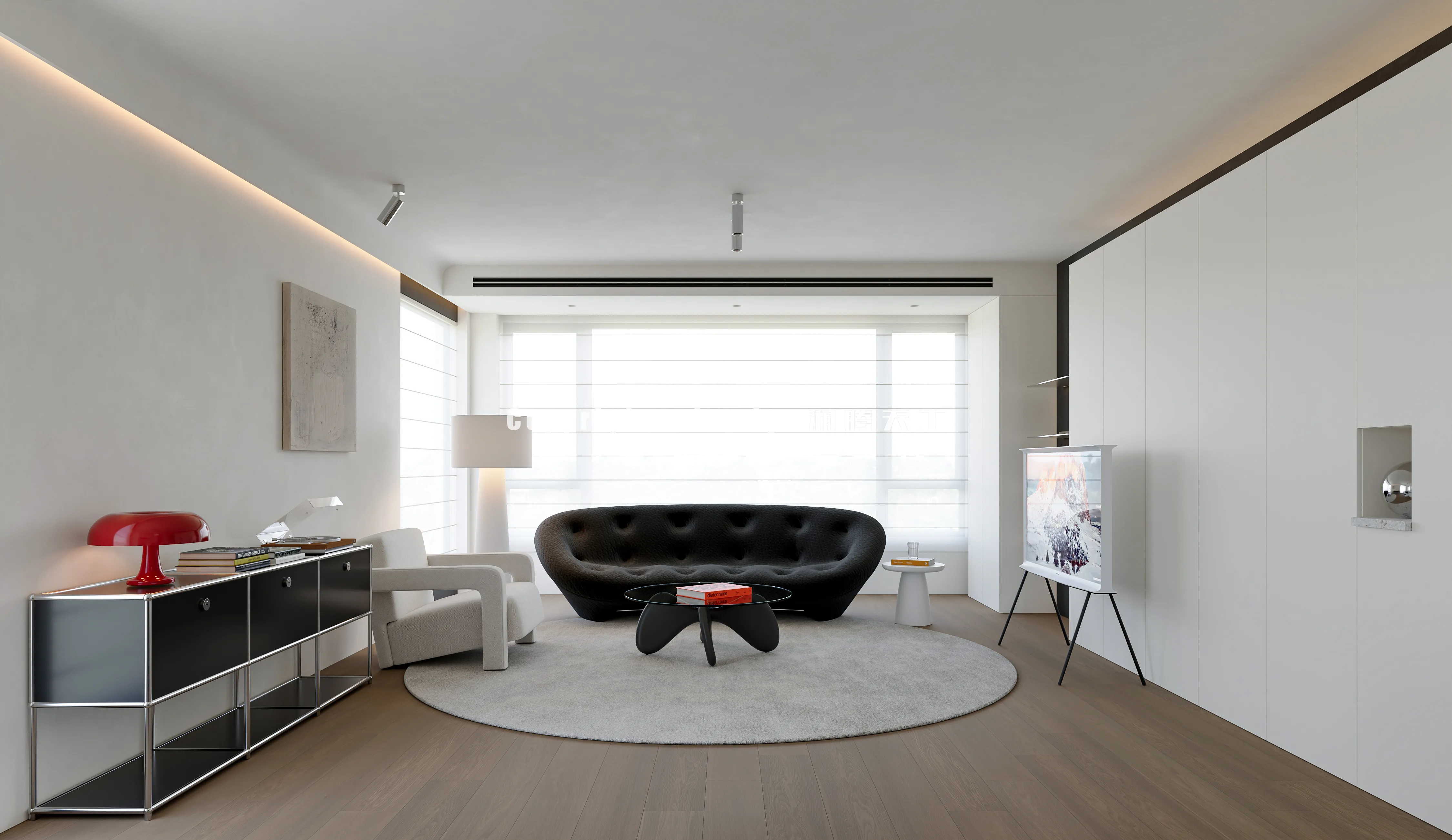 现代极简私宅，干净利落 ​-0