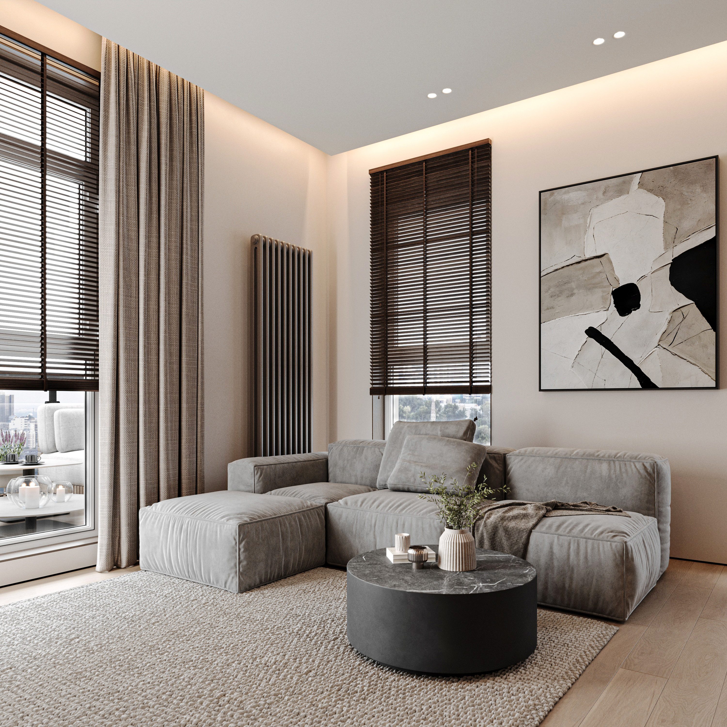 “卢森堡”住宅综合体平层丨Cristina Kovsharova-3