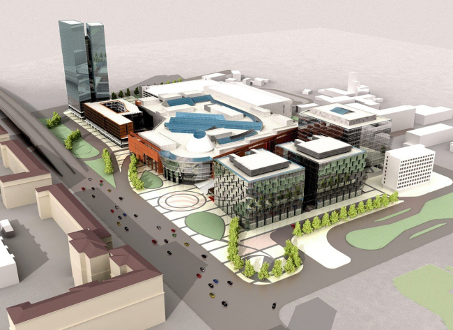 ·93Metropolis·94多功能娱乐购物中心及商业园区丨俄罗斯莫斯科丨ABD architects等-23