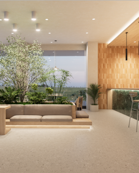 「木里・见青」| 城市中的自然疗愈咖啡厅设计