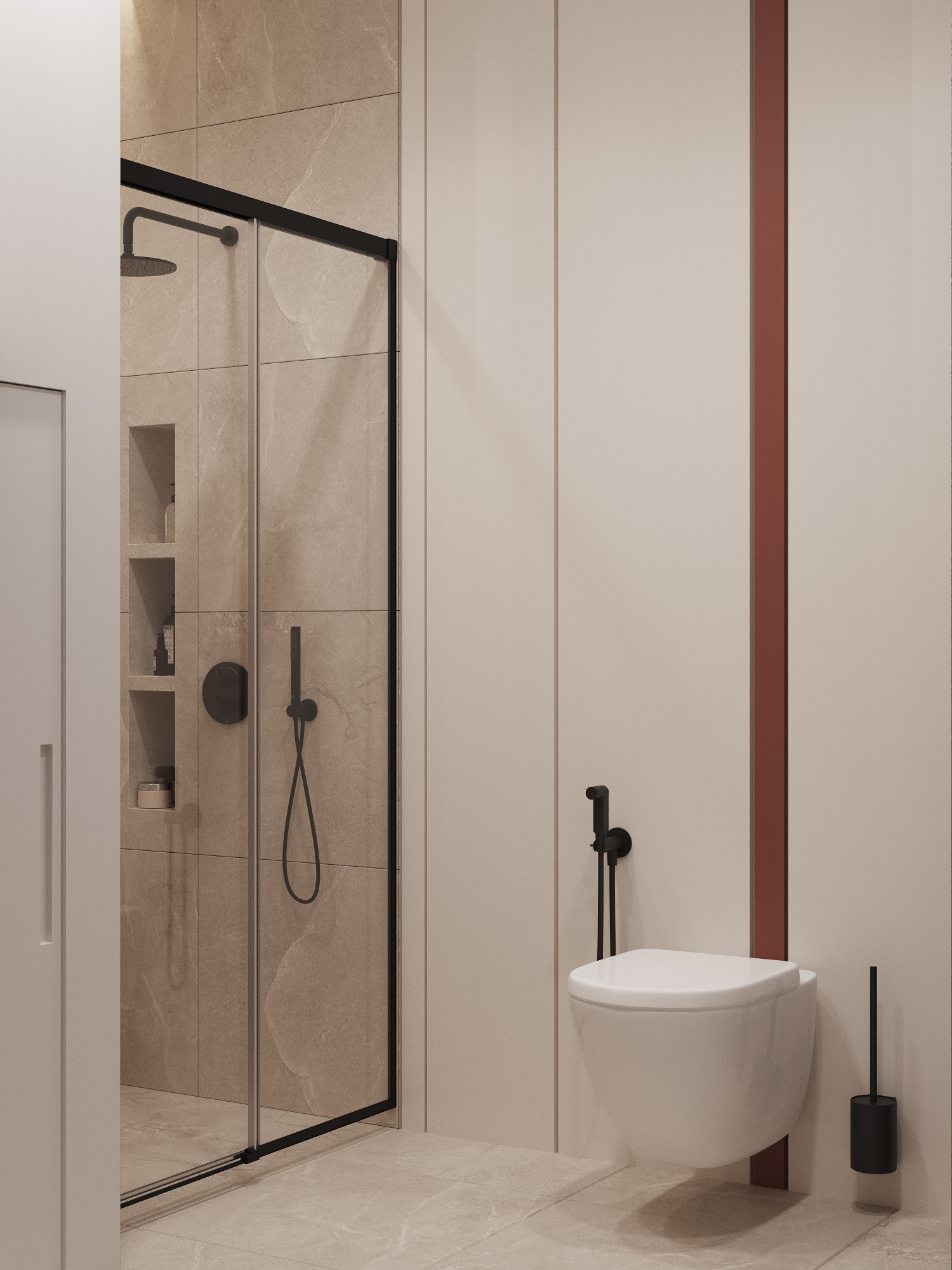 现代阁楼与民族图案-11