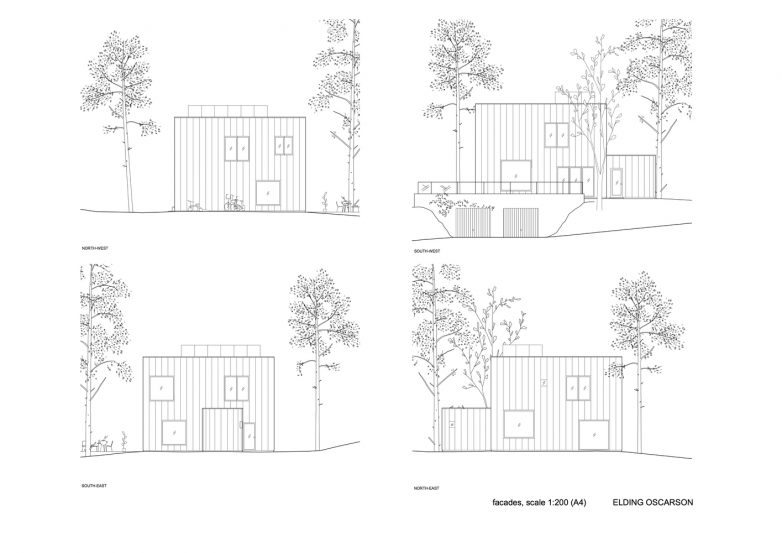 绿色环境中的白色住宅及画廊空间丨瑞典斯德哥尔摩丨Elding Oscarson建筑公司-40