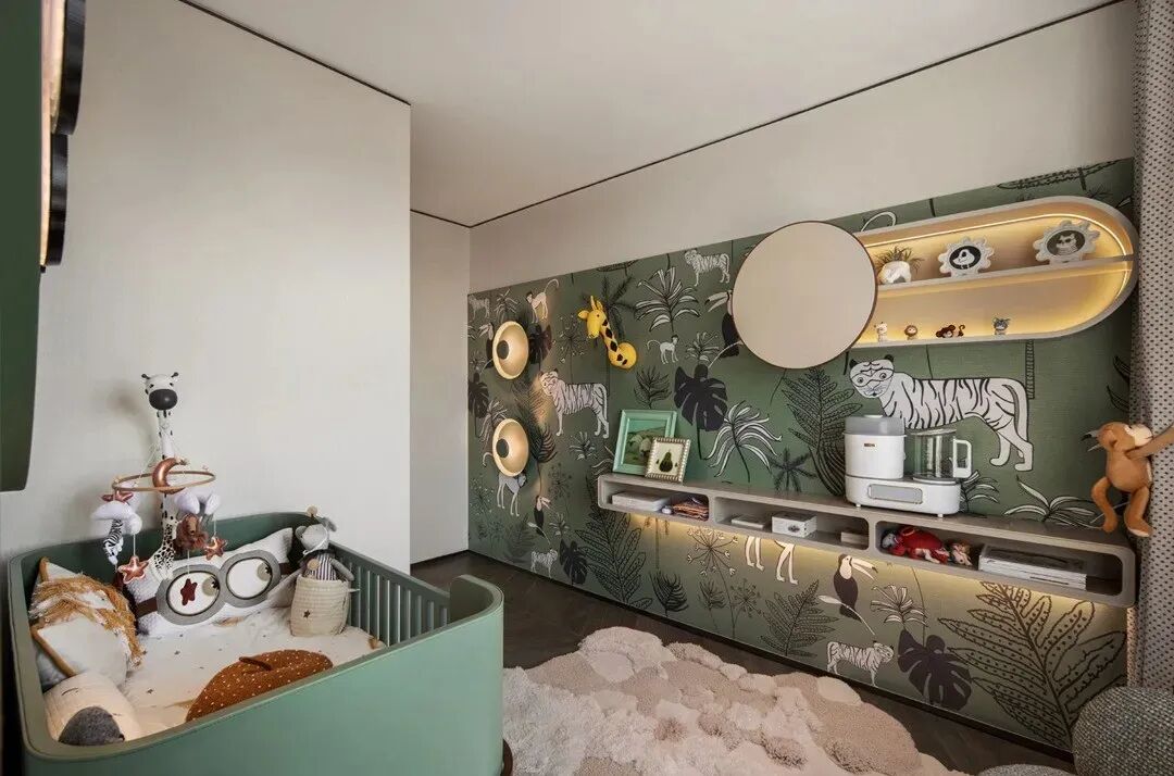 211㎡暖色系，富人圈都爱的隐奢风！-32