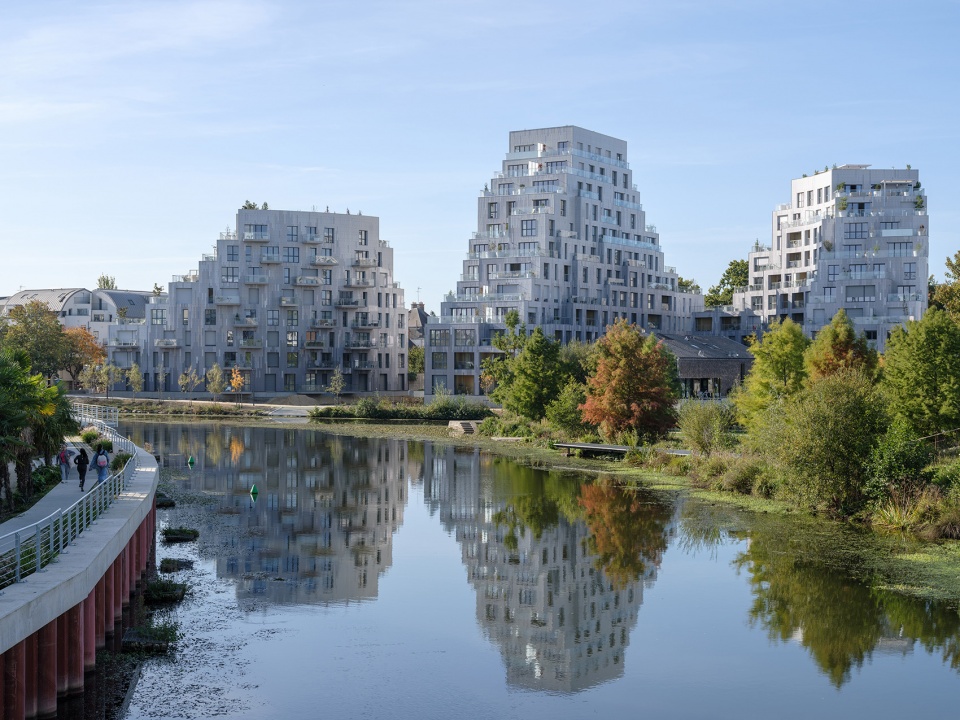 法国雷恩 Ascension Paysagère 住宅综合体 | 绿色河畔的高密度建筑设计-16