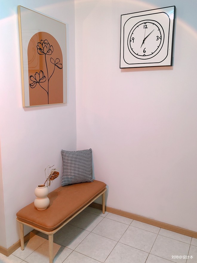 5万元一居42平米装修案例·效果图  42㎡焦糖复古的二人爱巢丨中国北京-31