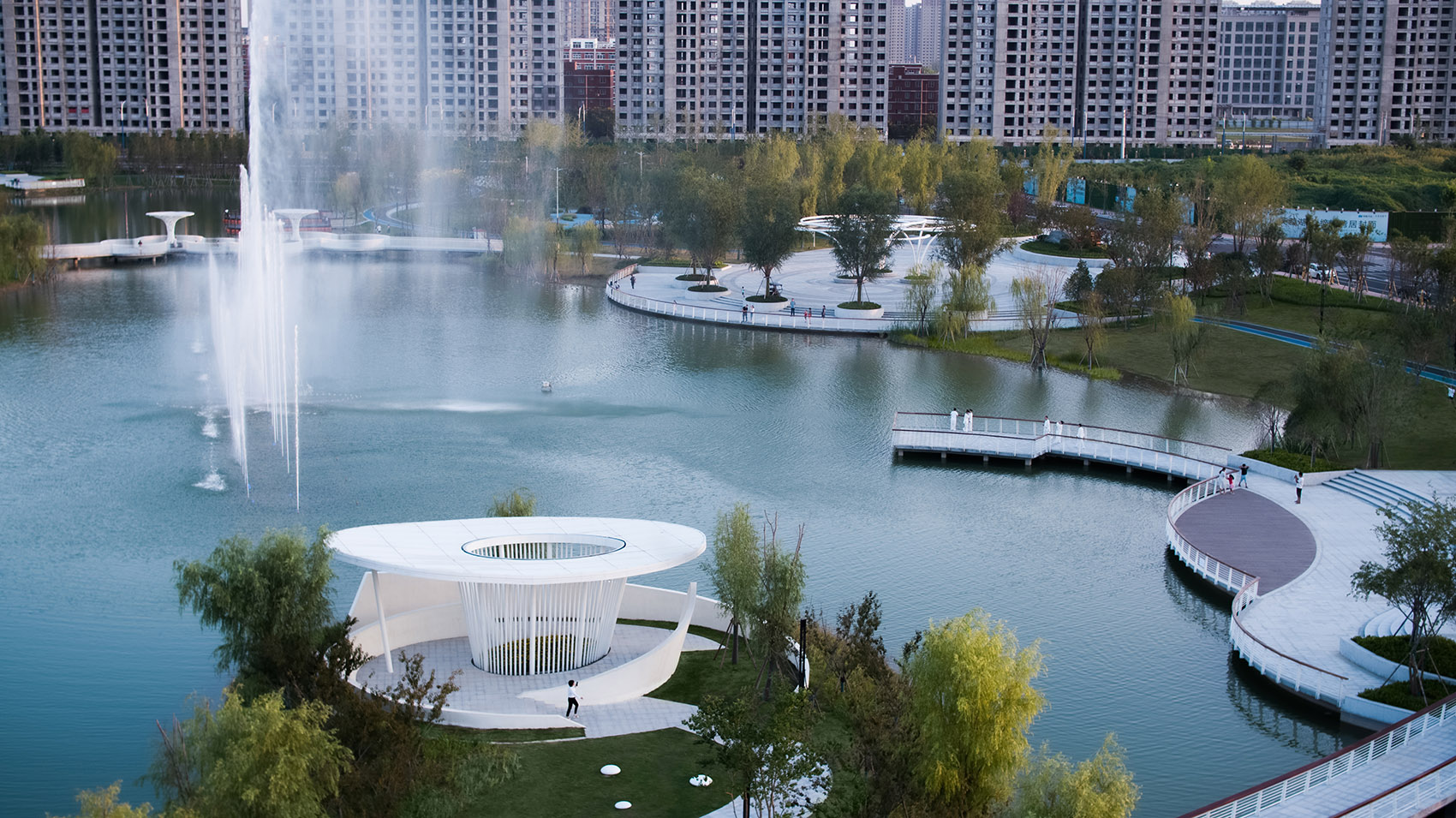 周口万达芙蓉湖生态城市公园丨中国周口丨林德设计-129