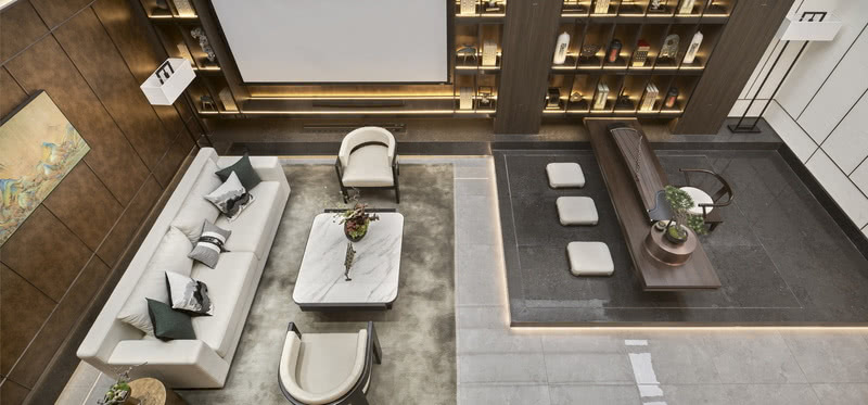 泰州金通绿城·桃李春风别墅新东方艺术软装丨中国泰州丨深圳市伊派室内设计有限公司-42