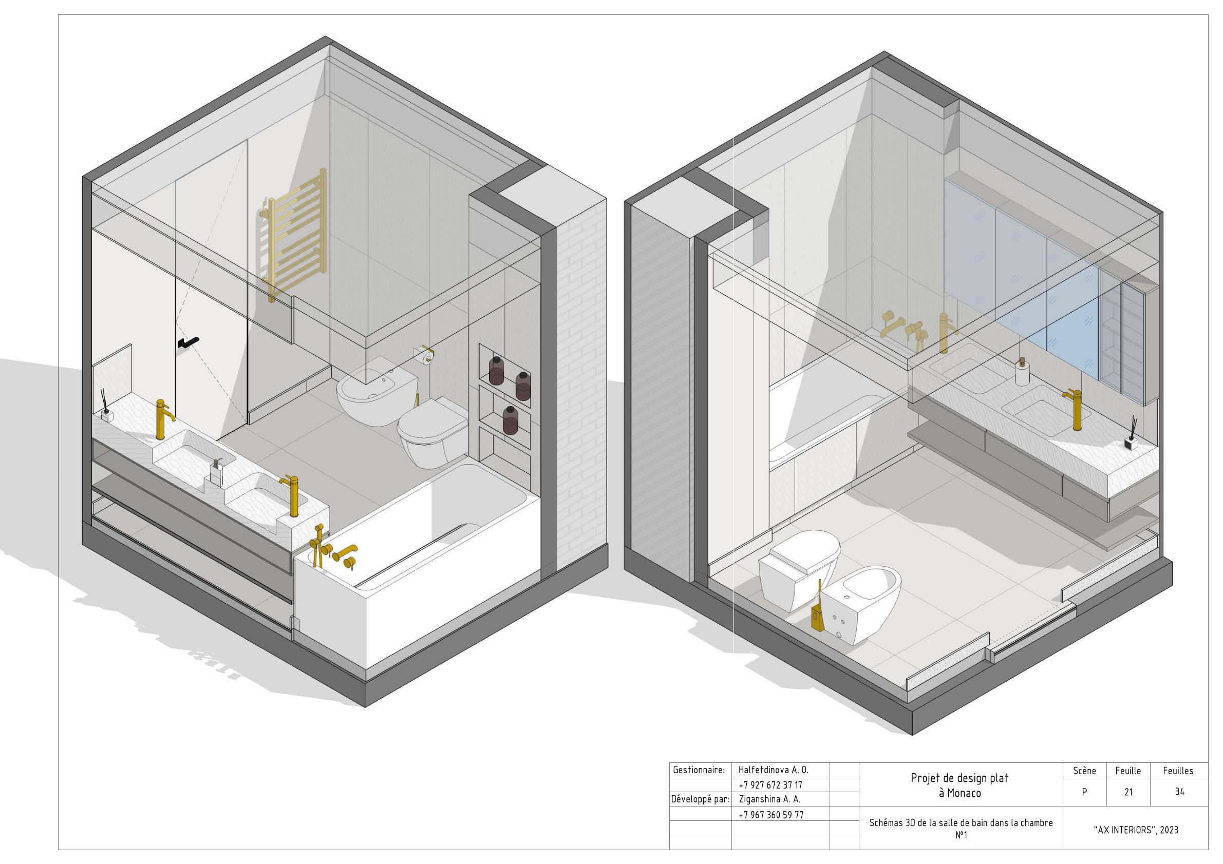 Working documentation of Monaco apartment-20