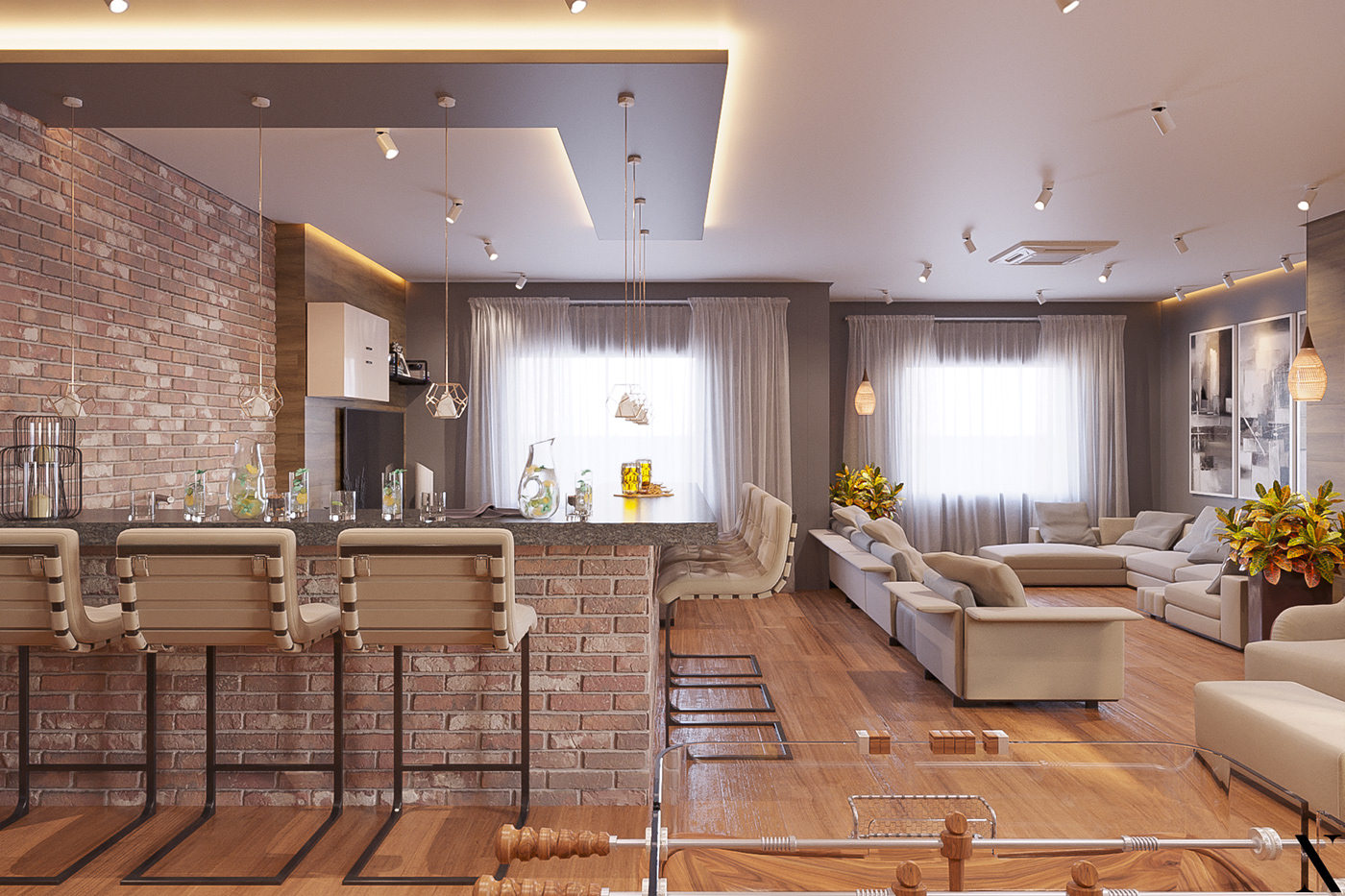 极简游戏室丨俄罗斯设计师-4