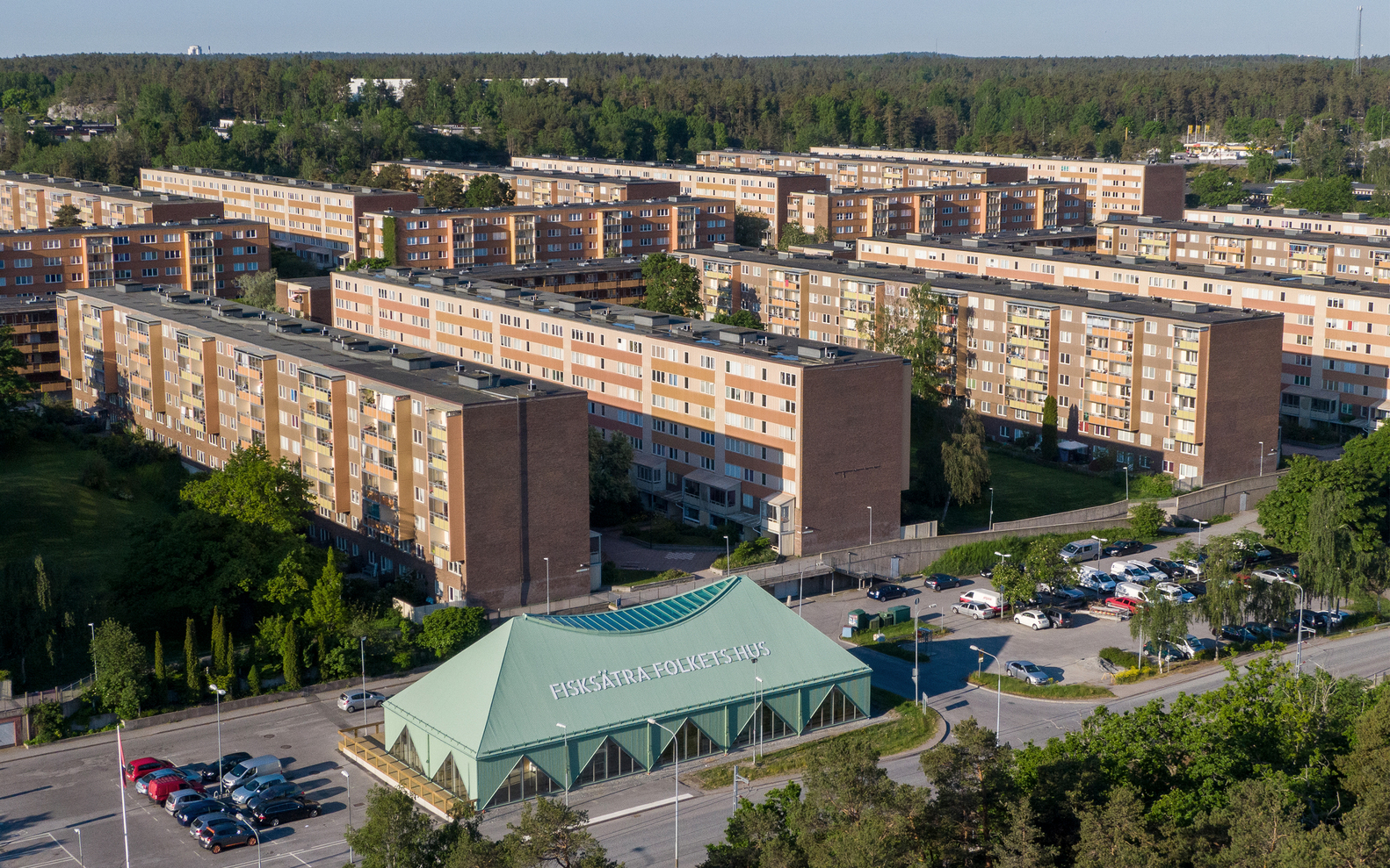 瑞典 Fisksätra 社区中心丨Sandellsandberg-14