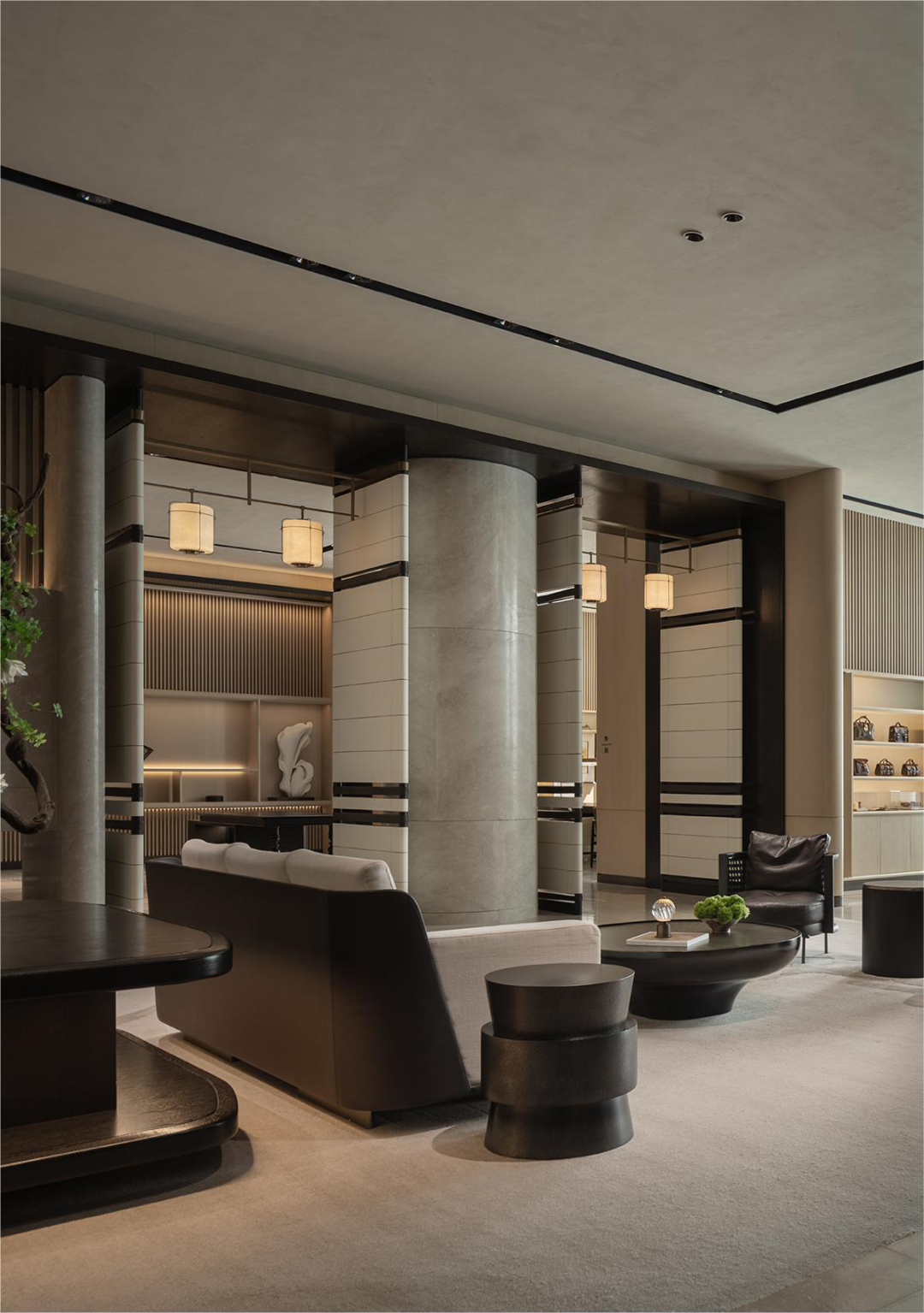 臻颐1333·上海康养展厅丨中国上海丨春山秋水-42