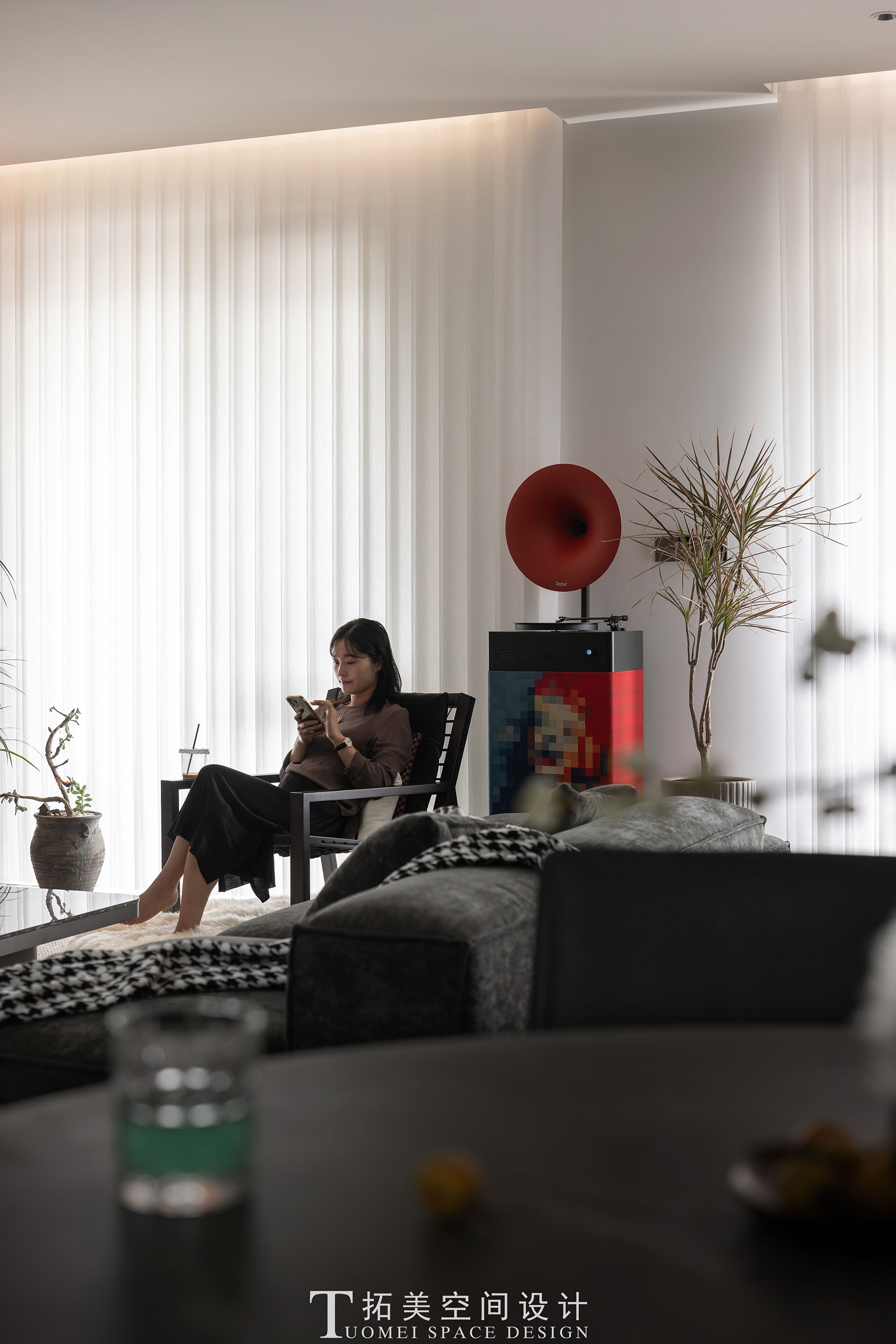 摩登时尚别墅设计丨中国丨拓美空间设计-0