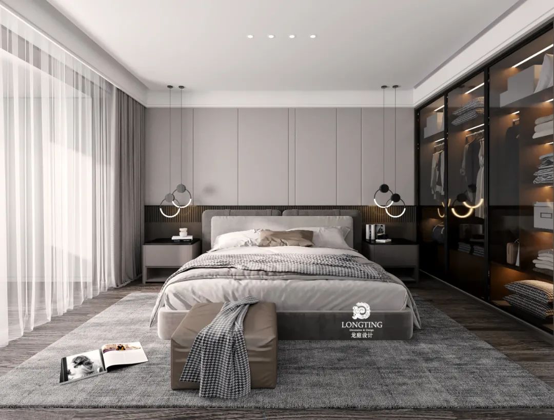 御西湖现代简约之家丨龙庭设计-32