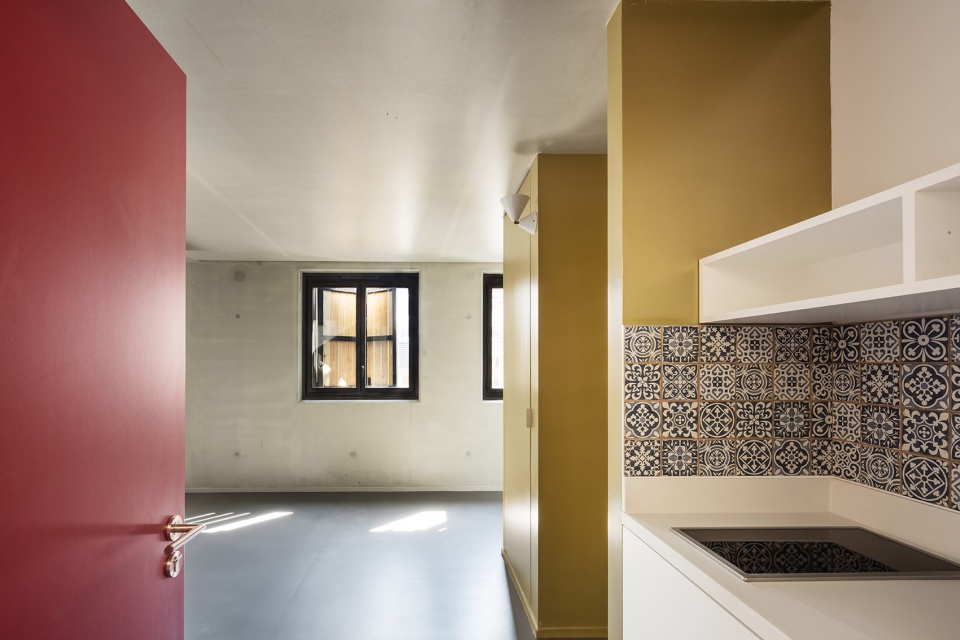 巴黎 Simone Veil 学生宿舍楼，融入城市环境的清晰建筑表达-31